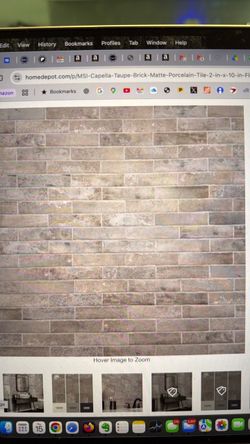 Free porcelain tile 2x10inch 2 cases
