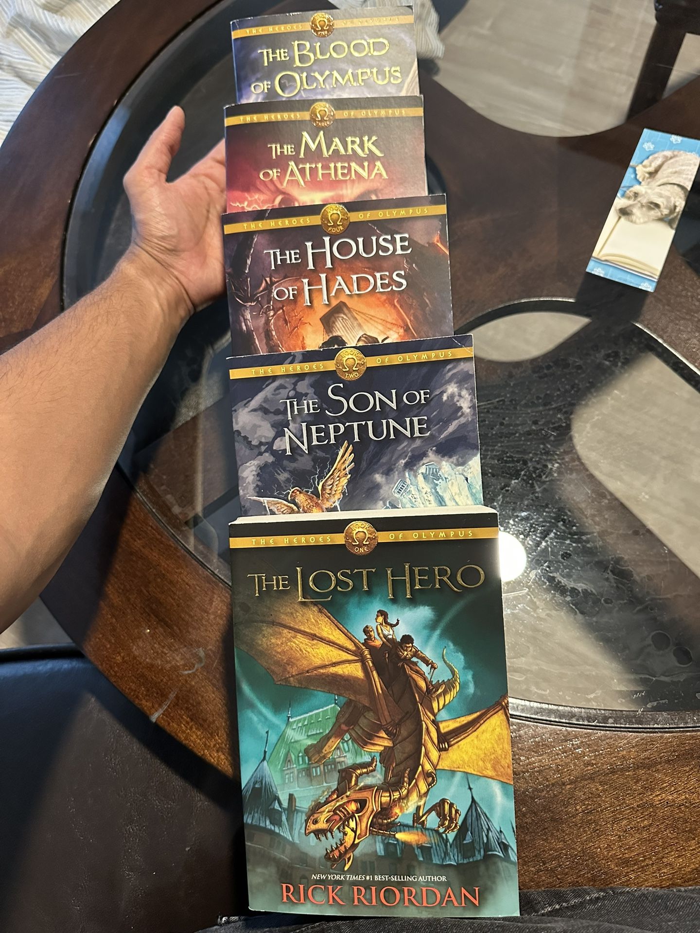 The Heroes Of Olympus Book Series Full Set