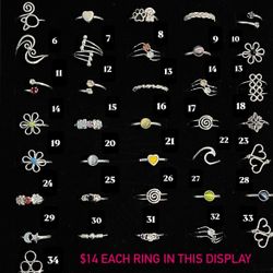 Sterling Silver Rings