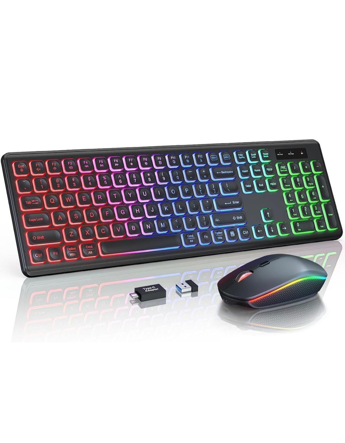 Wireless Keyboard And Mouse Combo