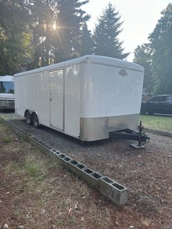 Cargo mate 20ft enclosed trailer