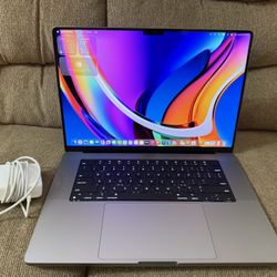 2021/2022 MacBook Pro 16” , M1 Pro ,16gb Ram, 1TB  SSD,fast, 86 Cycles,Excellent