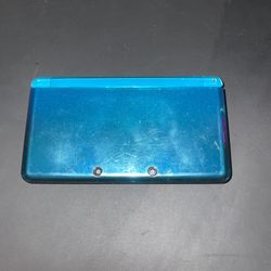 Nintendo 3DS Aqua Blue With Custom Pokemon Wallpaper 