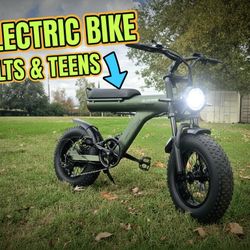 Electric Bike Full Suspension 750w