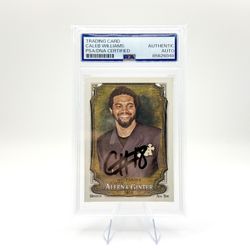 2024 Topps: IP Allen & Ginter Caleb Williams #233 (PSA/DNA) Authentic) Auto