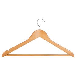 120 Premium Solid Wood Suit Hangers – (4) Boxes of 30 – $85/ea