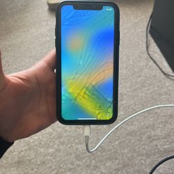 iphone 11 cracked but works fine