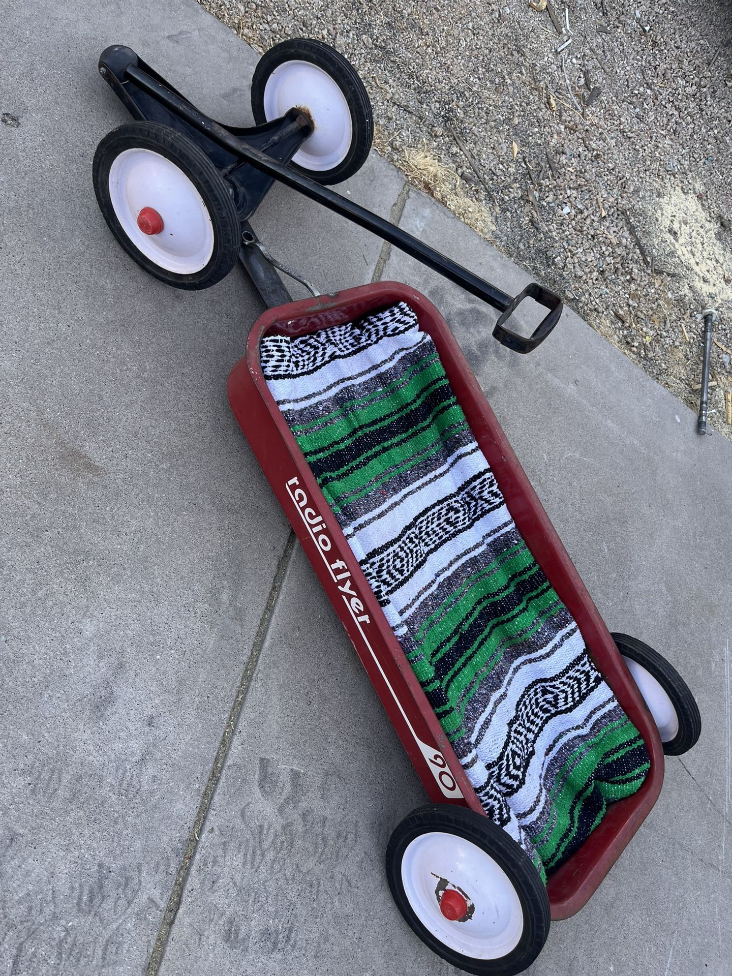Custom Rat Rod Radio Flyer Wagon