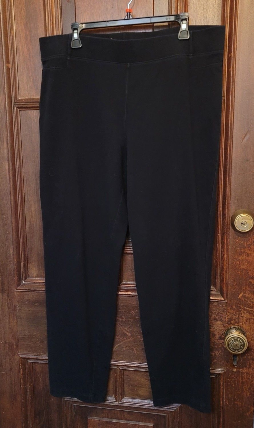 Talbots Everyday Stretch Black Pants Size XL