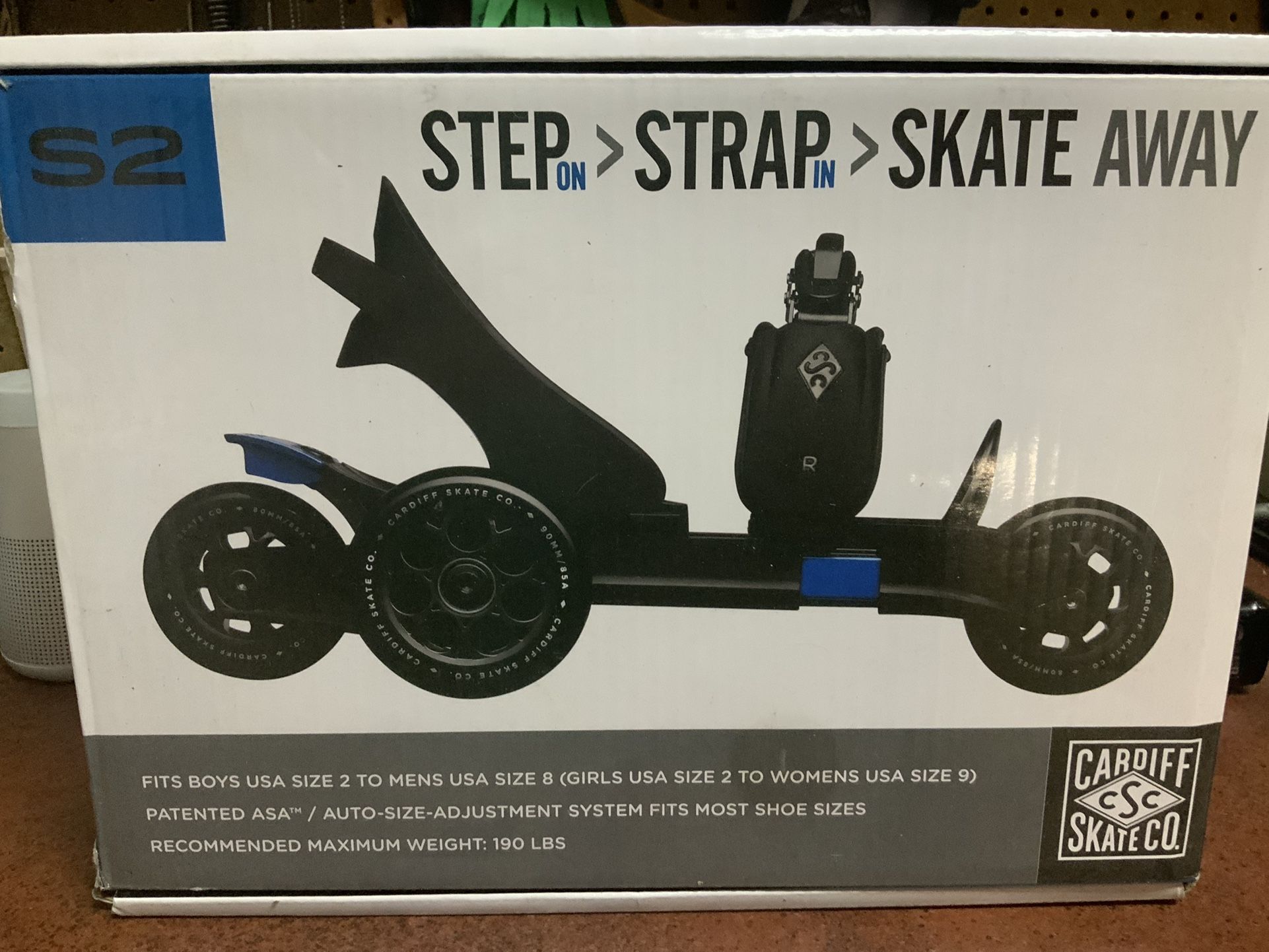 CARDIFF SKATES S2 STRAP ON SKATES