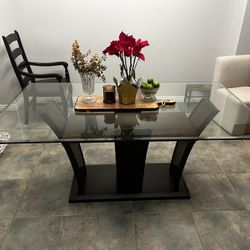 Glass Dining Table