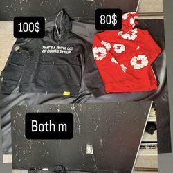 Cough Syrup Hoodie And Denim Tear