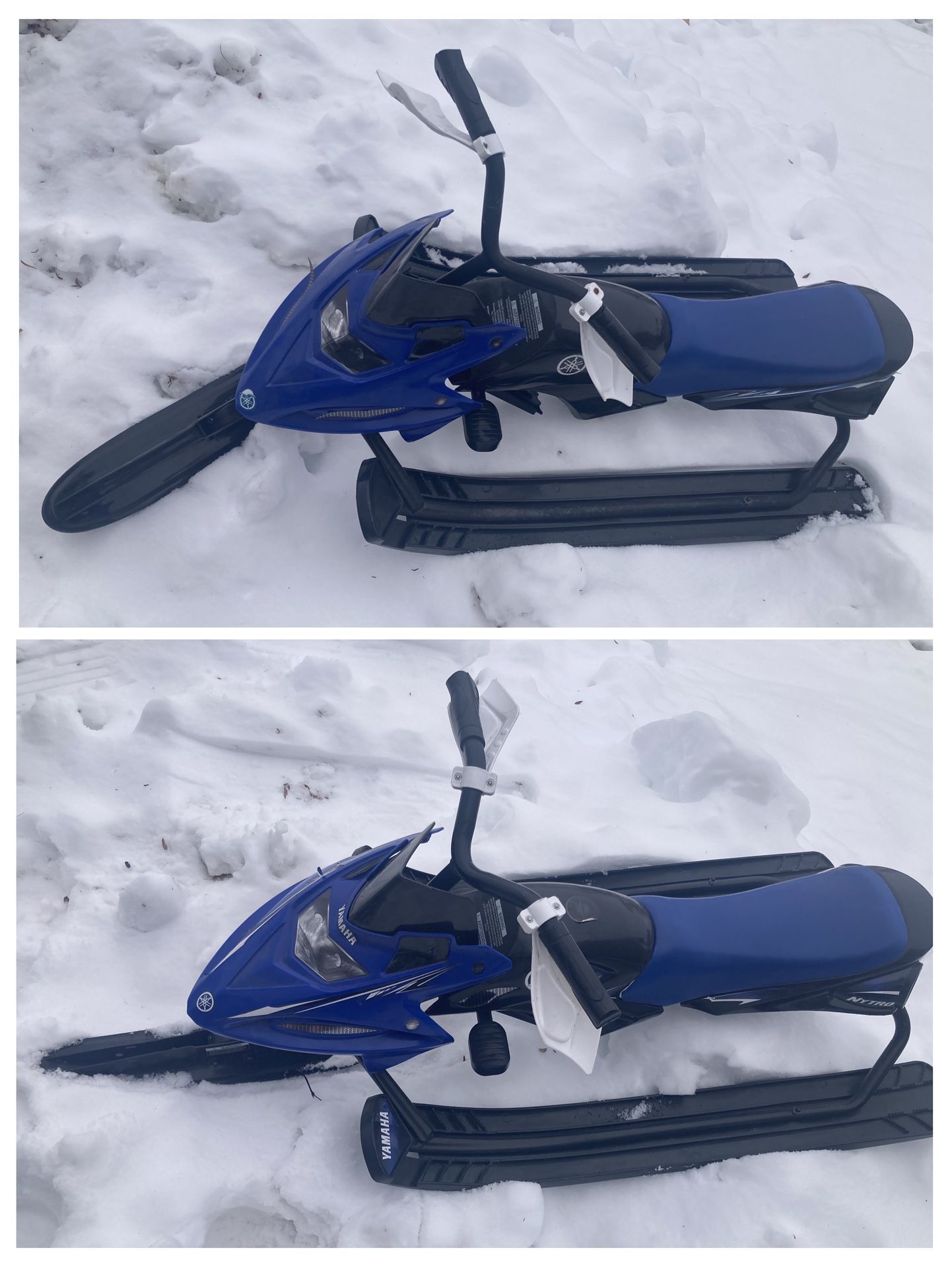Kids Snow Sleds With Steering Wheel And Breaks $60 Each FIRM 