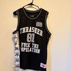 FTP x Thrasher Basketball Jersey Size Medium