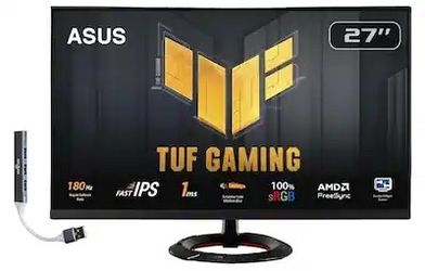 ASUS TUF Gaming 27” 1080p 165Hz Monitor – VG277Q1A
