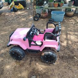 Pink Jeep