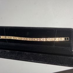 10K Nugget Bracelet 