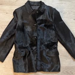 Gianni Versace Pony Hair Jacket Vintage 