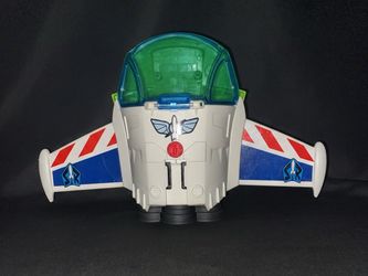 Fisher Price Imaginext BUZZ LIGHTYEAR Space Ship Disney Toy Story w/ Wings