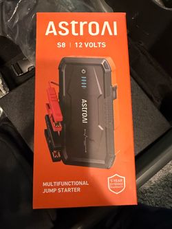 ASTROAI Jump Starter (New/unopened)
