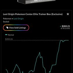Lost origin Pokémon Center Elite Trainer Box