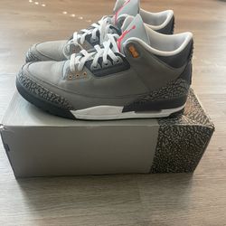 nike air jordan 3 retro “cool grey” Size 13