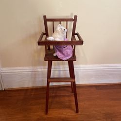 Antique Doll High Chair