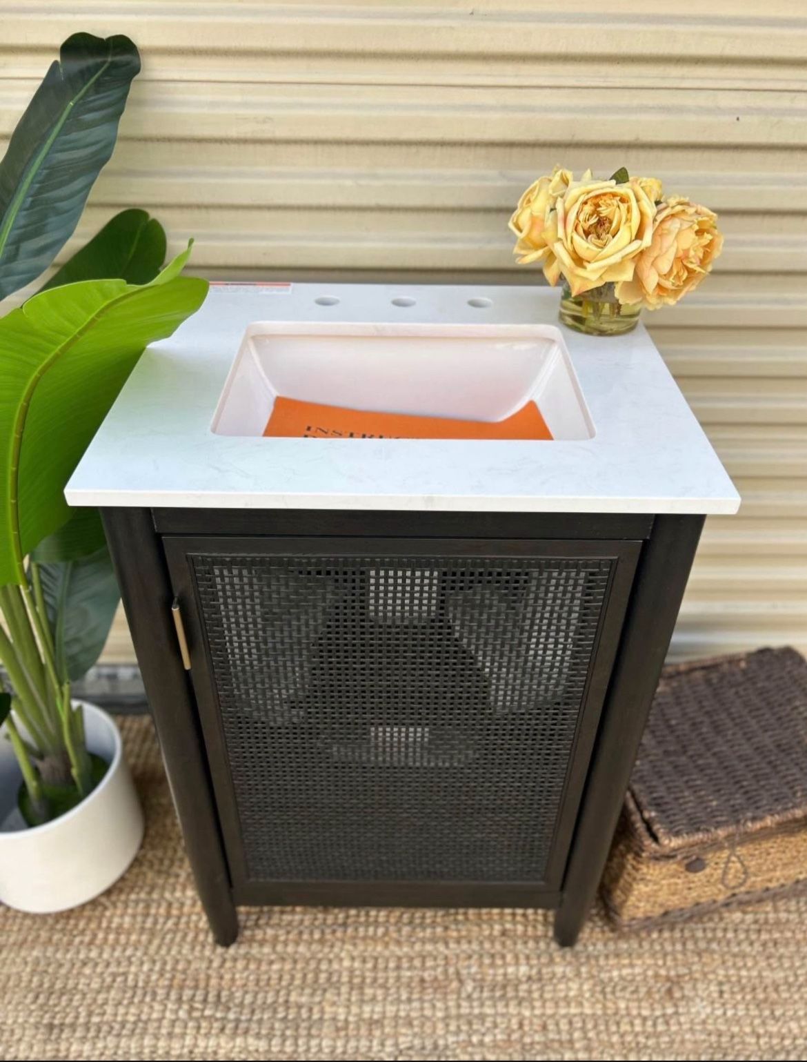 ONLY 2 Left!! 24” BRAND NEW Bathroom Vanity Sink