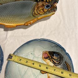 Vintage plates and platter  from France or Italy