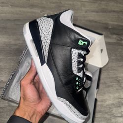Jordan 3 Green Glow Sz 11
