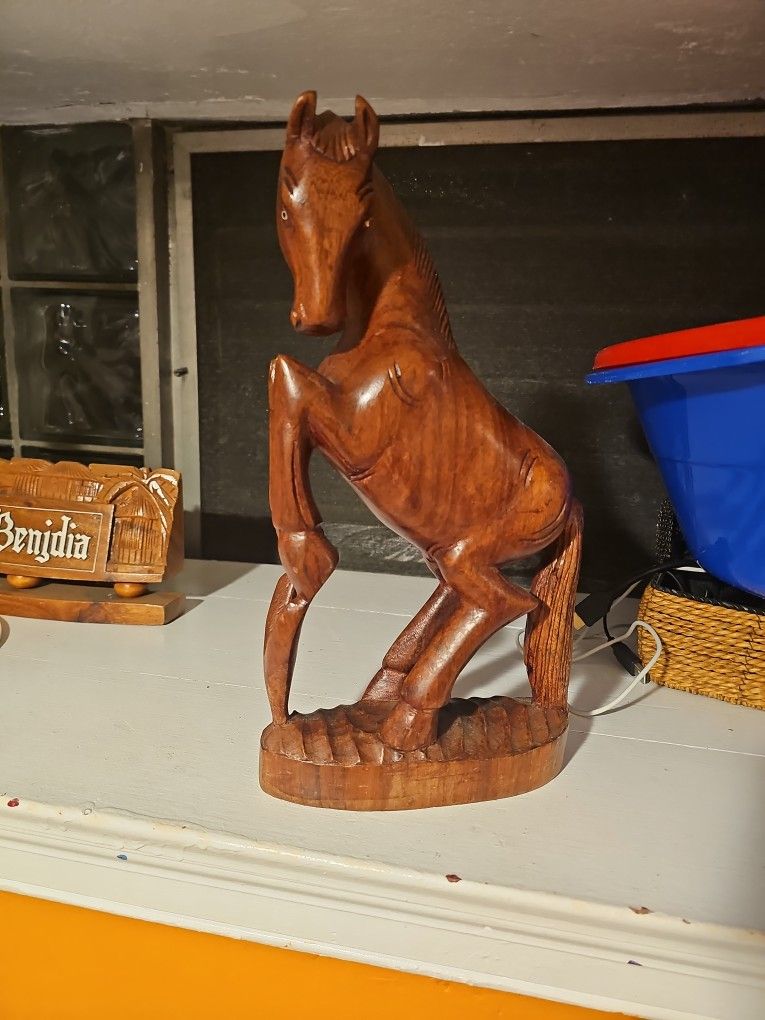 Wooden Horse Hand Made