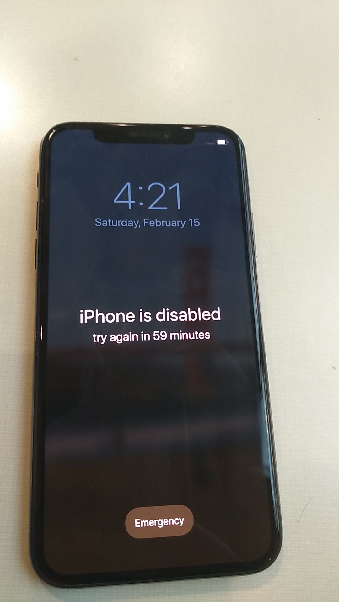 iPhone xs iCloud locked for parts only