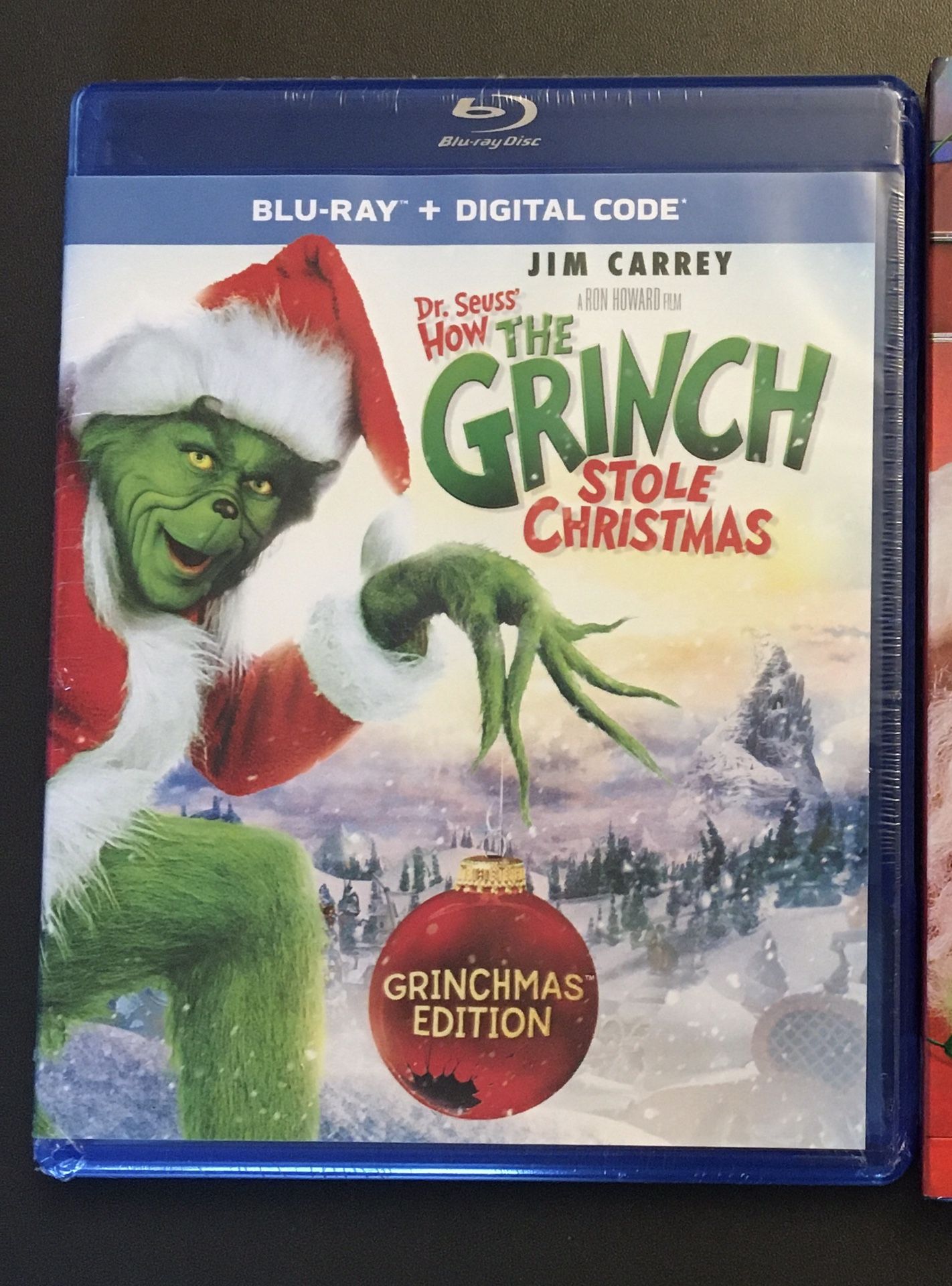 Grinch Blu Ray New