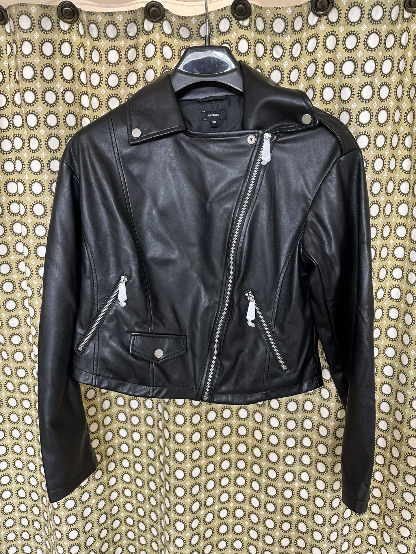 Ladies Leather Jacket By Express 