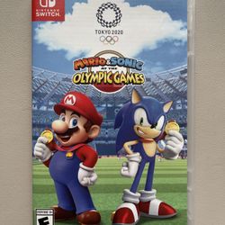 Tokyo 2020 Mario & Sonic at the Olympic Games CASE & SLIPCOVER ART ONLY (Nintendo Switch, 2019)
