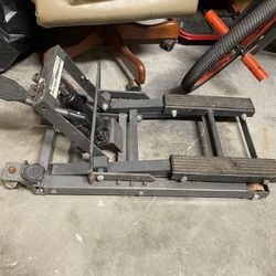 hydraulic jack for motorcycle….$100