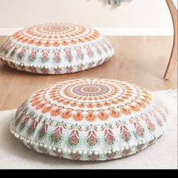**Brand NEW Still In Packaging** Set Of 2 Codi Floor Pillows