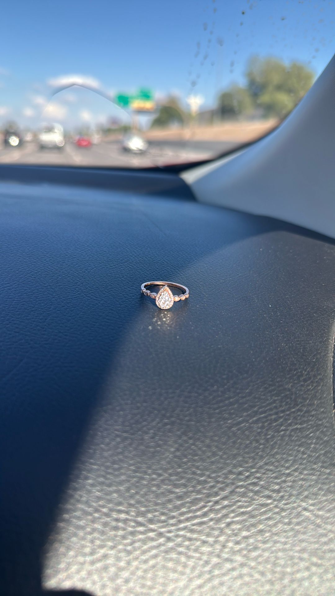 Rose Gold Diamond Ring