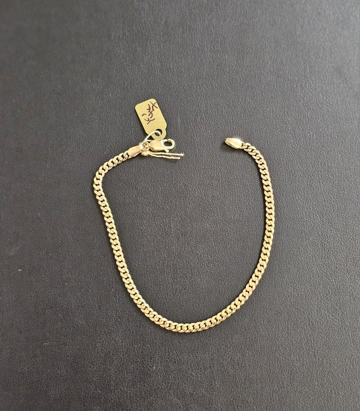 14k Gold Bracelet 7.25 Inch