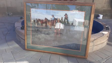 Amazing Cowboy Framed art