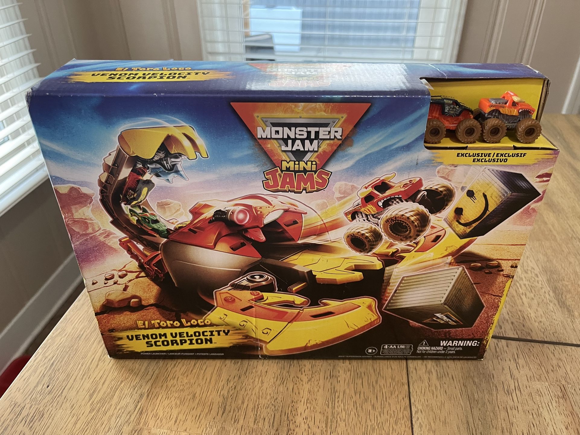 Monster Jam Mini Jams Venom Velocity Scorpion