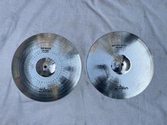 Vintage 15” Zildjian Platinum Rock Hi-Hats *RARE*