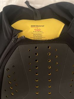 BMW BACK PROTECTOR VEST, UNISEX SIZE SMALL OR LARGE