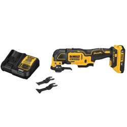 DEWALT
ATOMIC 20V MAX Cordless Brushless Oscillating Multi Tool with (1) 20V 2.0Ah Battery and Charger