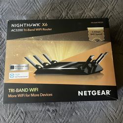 Netgear NightHawk  Ac3200 Tri-band WIFI Router