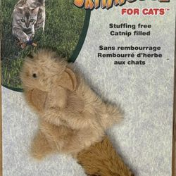 New 5" Cat Toy Skinneeez for Cats Forrest Animal: Squirrel - $6.99