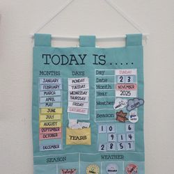 Kids Daily Calendar Chart