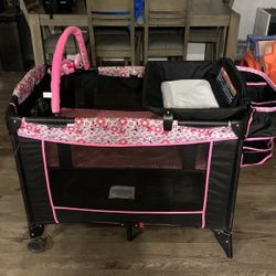 Bassinet Changing Table Play Pen 