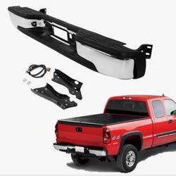GMC Sierra 99-06 new Chrome Rear Bumper