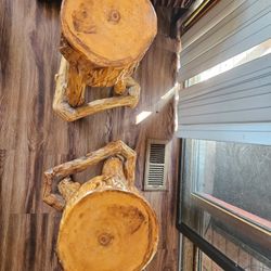 Wooden Bar Stools